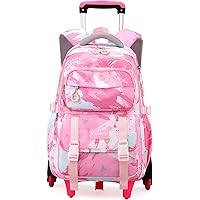 Egchescebo Mochilas Con Ruedas Para Niñas, Juego De 3 De La