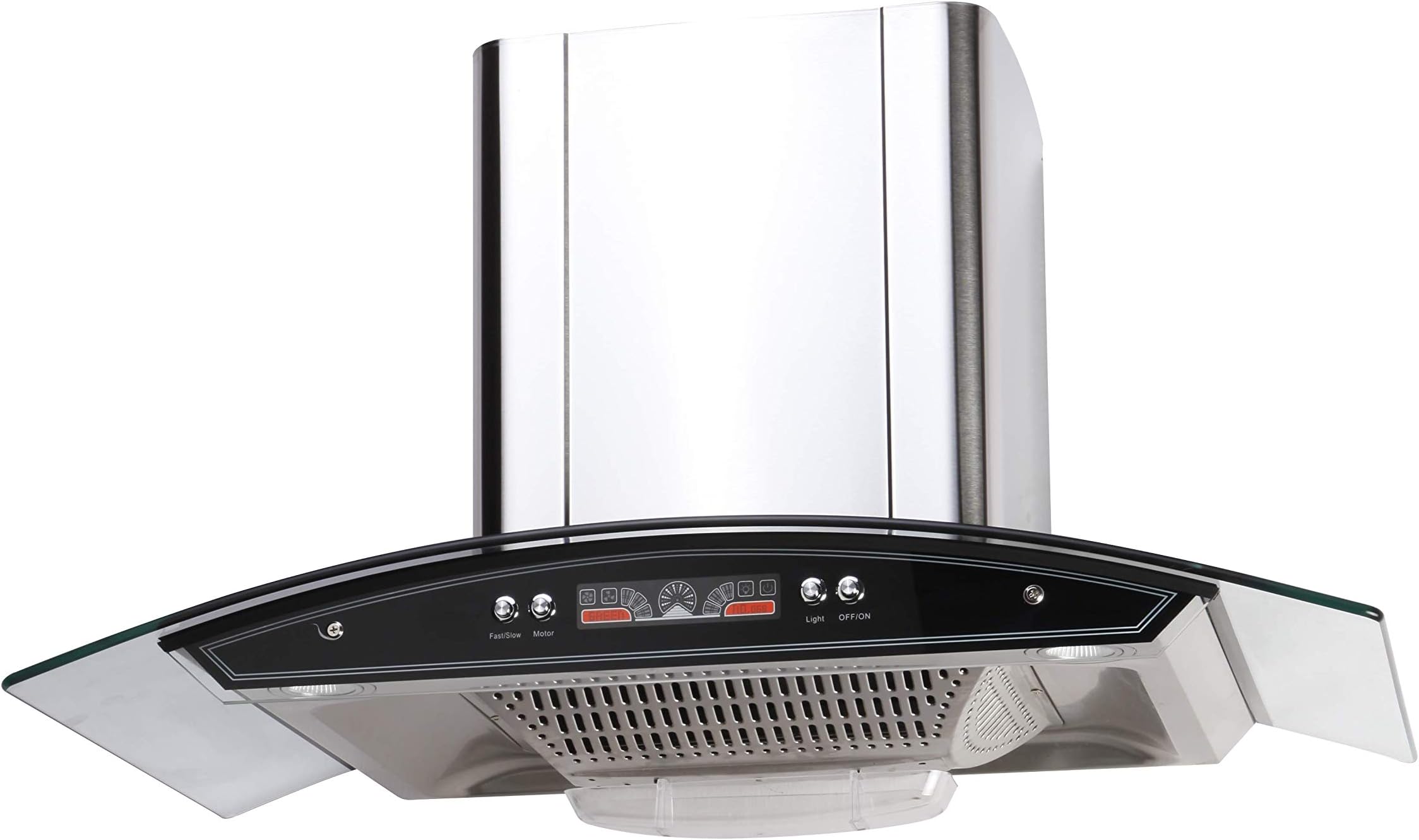 Seavy Chimney Altis SS 90, 1 Baffle Filter (silver)