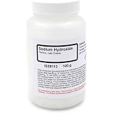 Lab-Grade Sodium Hydroxide Pellet, 100g - The Curated Chemical Collection