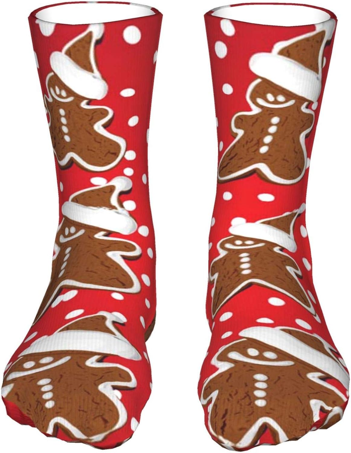 Christmas Gingerbread Funnyteen'S Sockings,Boy'S Soft Breathabl Casual