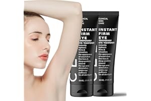 FESTIKIT JNZCH 2 Pcs Instant Firm Eye Cream, Instant Eye Tightener, Eye Tightening Cream, Instant Firm Eye Tightener Eye Bag Cream, Firming and Smoothing Fine Lines
