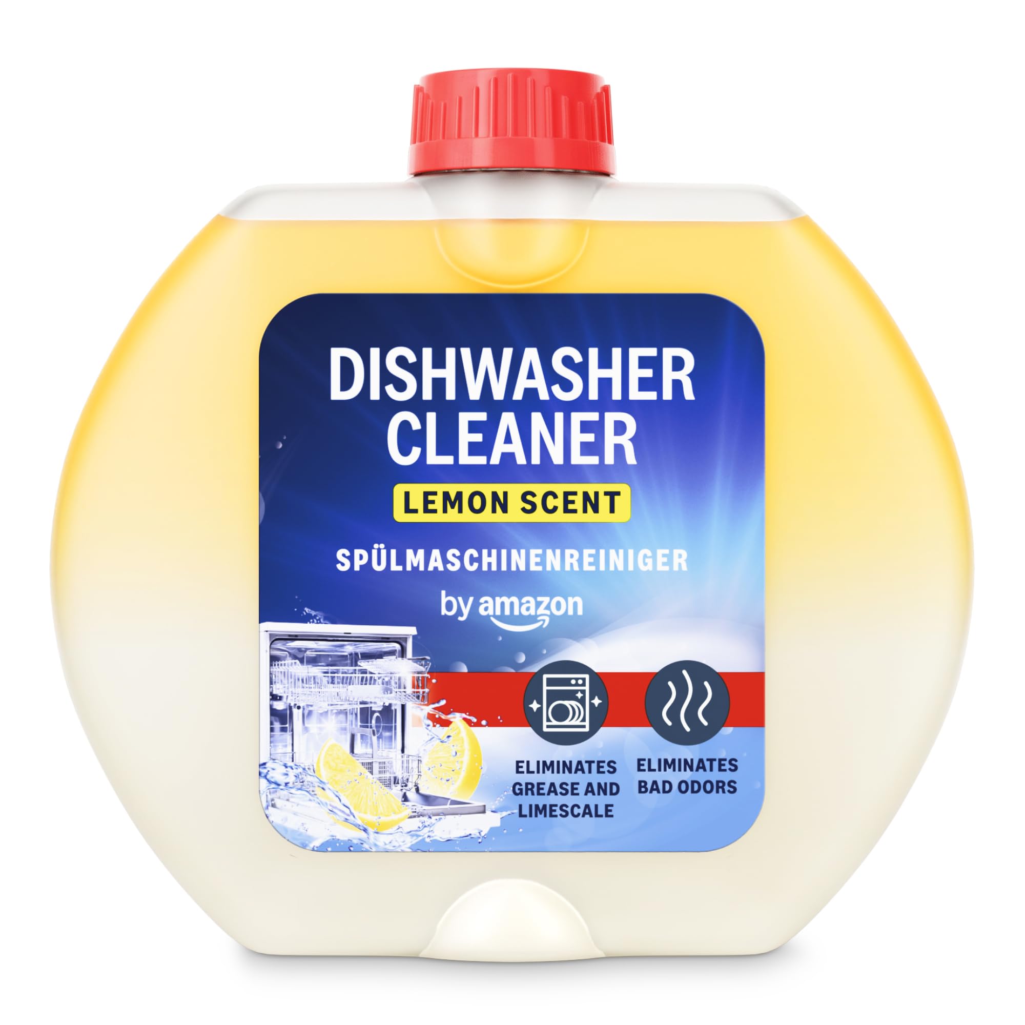 byAmazon Geschirrspülerreiniger, Zitrone, 250 ml