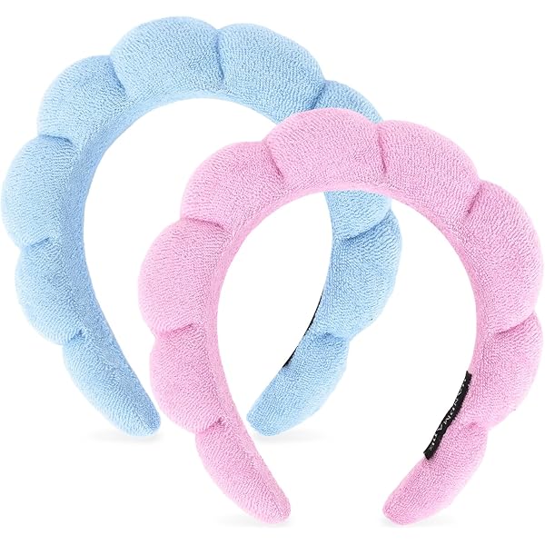 Diadema De Esponja De Spa Para Mujer, Diadema De Maquillaje Verde Y Banda De Lavado De Muñeca