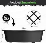 Hardys Large Plastic Garden Sieve Heavy Duty Mesh 35cm 1cm Holes view 2