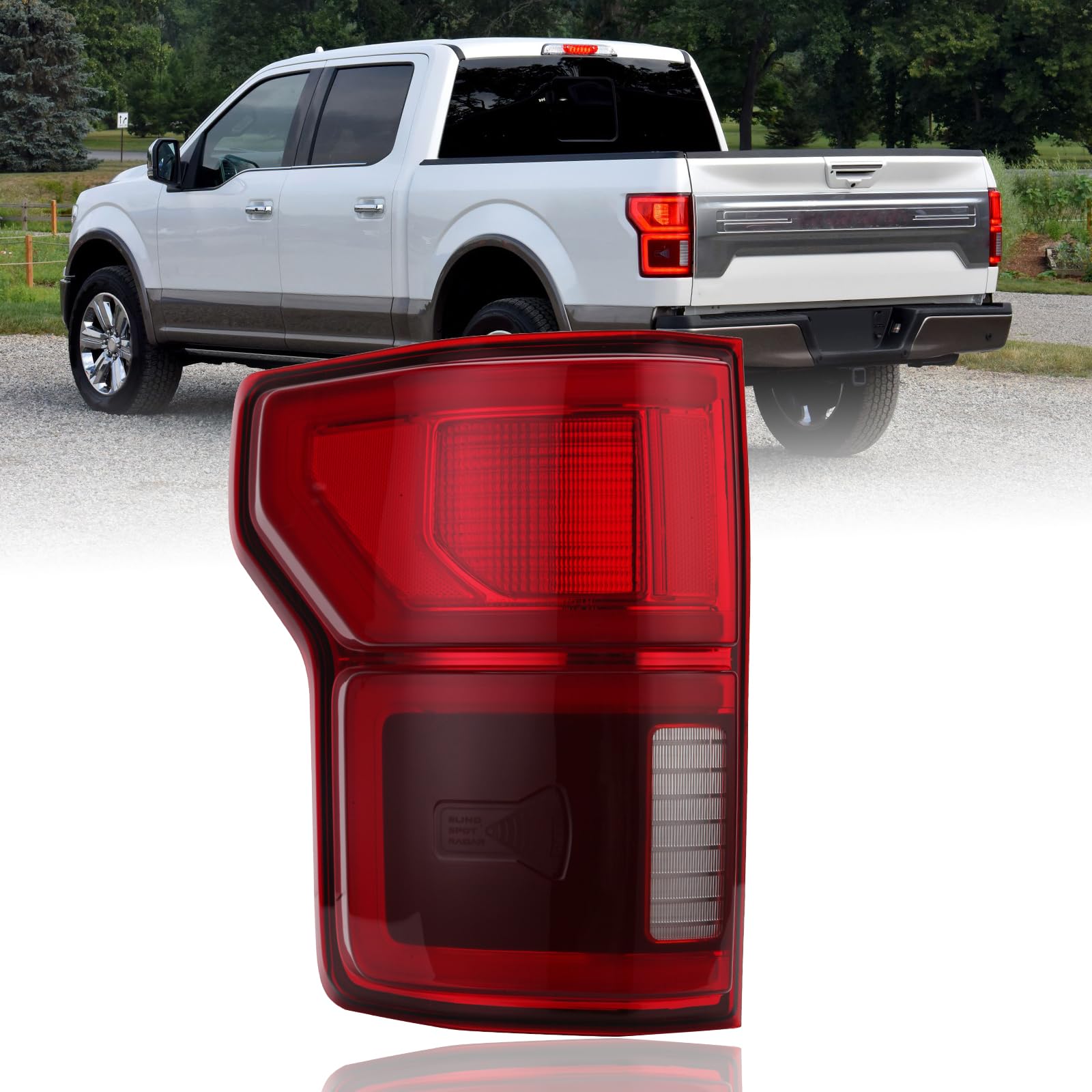 2019 Ford F150 Tail Light With Blind Spot