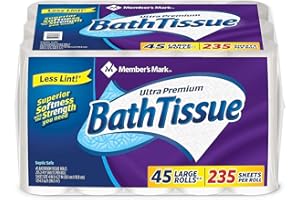 MEMBER´S MARK Member's Mark Ultra Premium Bath Tissue, 2 ply (235 sheets, 45 rolls)