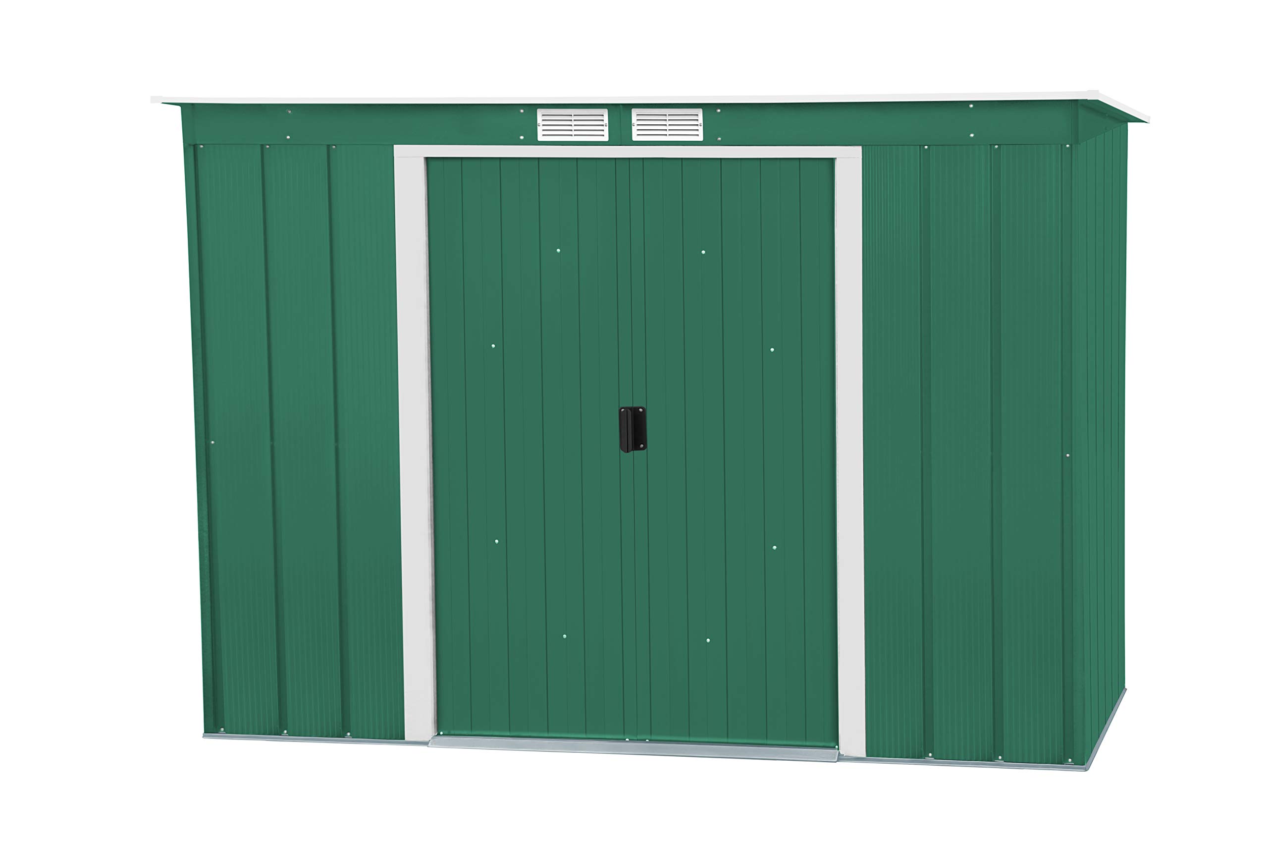 buy-duramax-eco-pent-roof-8-x-4-hot-dipped-galvanized-metal-garden-tool