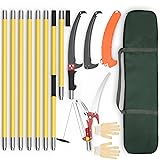LETYANGER Pole Saws for Tree Trimming, 7.3-27 ft