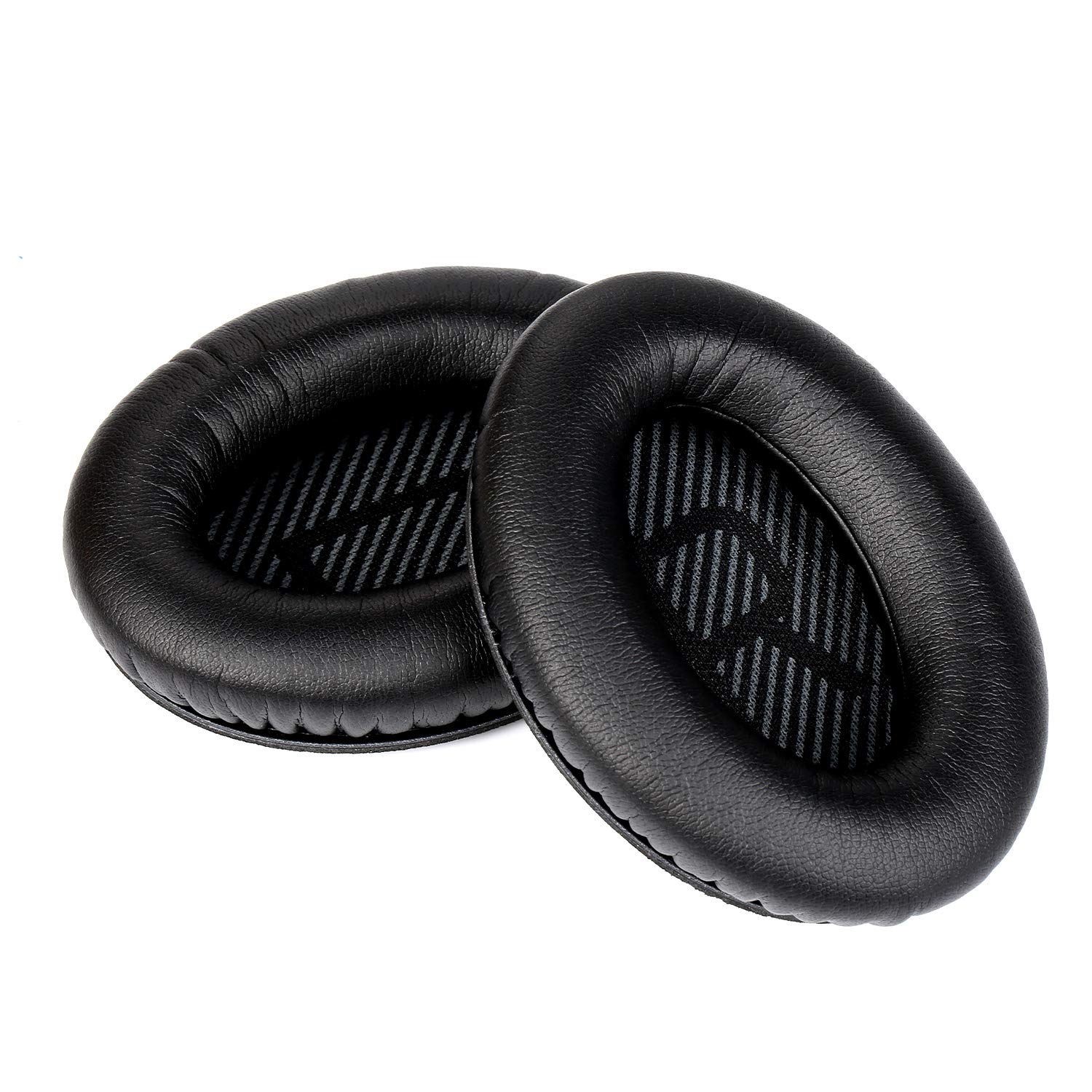Yizhet Replacement Earpads Compatible with Bose QuietComfort 35 25 15 2 AE2 Headphones Ear Pads Cushion Foam (1 Pair, Black)
