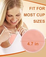 Lictin 12 Pcs Nursing Pads Set Organic Bamboo Washable 6 Pairs + Bags view 6