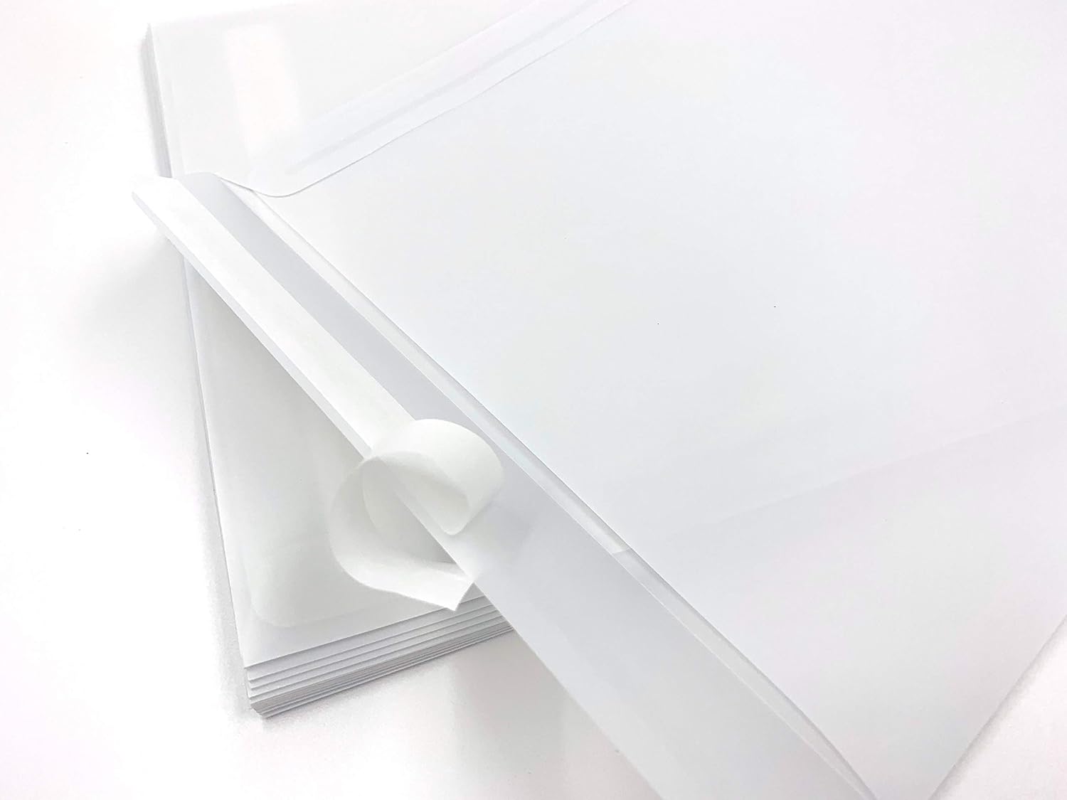 DerMegaDeal 25-count C4 Mailing Bags, 324 x 229 mm, Self-Seal, 100 g/m², Transparent White, Zanders T2000 - Image 5