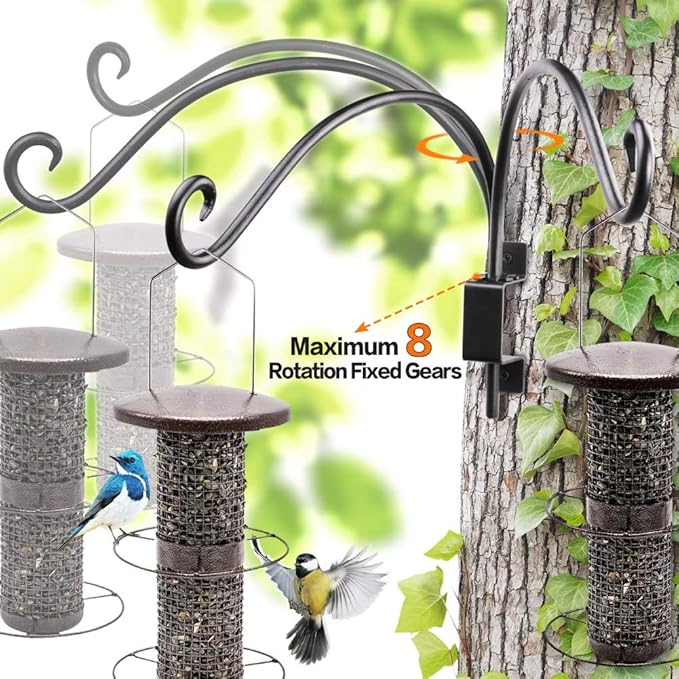 New 33 Deck Railing Hook Bird Feeder Hang Heavy Duty Squirrel