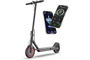 MAXSHOT Electric Scooter for Adults, 8.5/10/14" Tires, 19/22Mph, 350W/500W Motor, 21-28 Miles Range, Folding E-Scooter with Dual Suspension,APP(V1/SPRO/MAX/PRO/X1/X1PRO/PR)