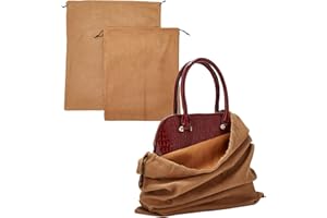 LAKE OF FIRE Dustproof Storage Bags with Drawstring Closure, 2-Piece Set – Multi-Purpose Protective Pouches for Handbags, Purses, Shoes, and Boots