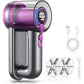 Fabric Shaver, Rechargeable Sweater Lint Shaver, Lint Pilling Remover | 3 Speeds Lint Shaver with 1800mAh Battery, 2 Extra He