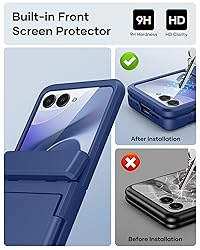 ATATOO for Motorola Razr 2025 Wallet Case, Built-in