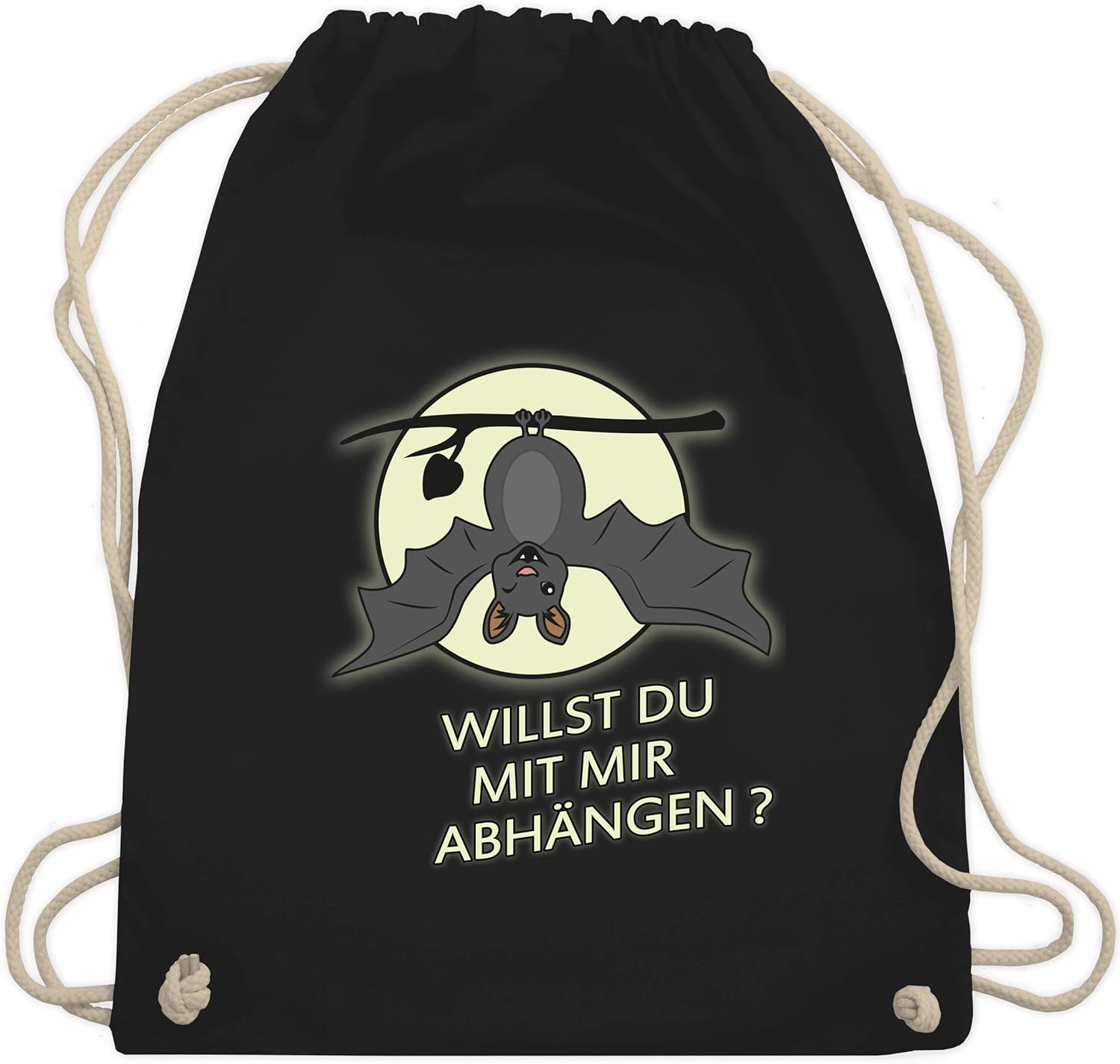 Shirtracer Sprüche Fledermaus willst du mit mir abhängen