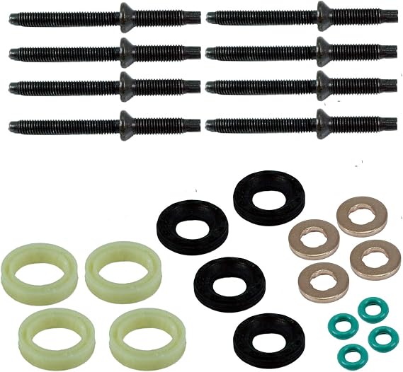 Kit De Joints Et Rondelles D'injecteur Compatible Ford, Peugeot, Citroën - Références OEM 1233683, 198185