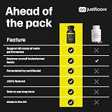 Justfloow Alpha Genius Testosterone Support for Men – Tribulus, D-Aspartic view 6