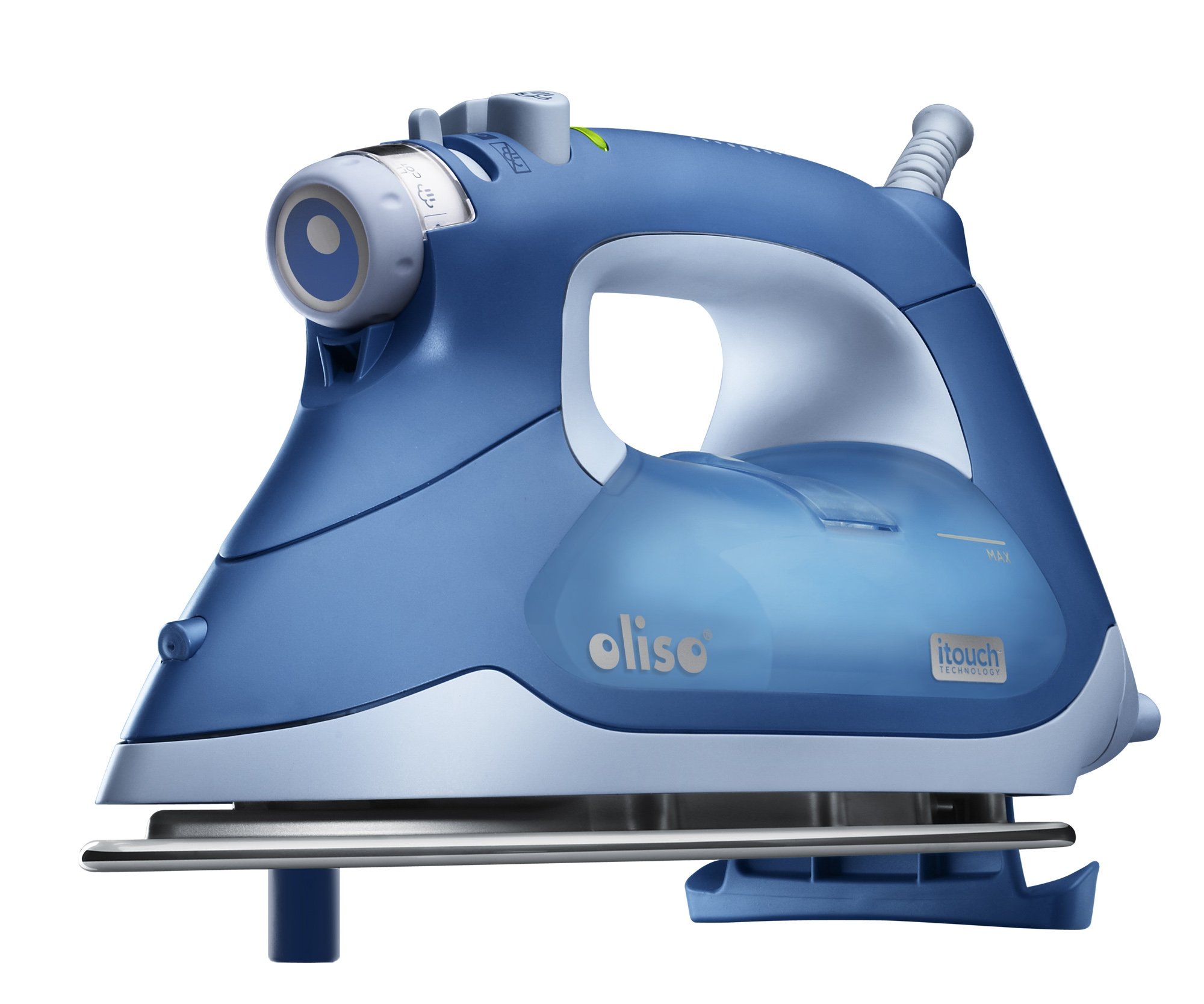 Oliso TG1050 Smart Iron with iTouch Technology, 1600 Watts, Blue eBay