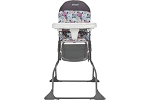 Cosco Simple Fold High Chair, Elephant Puzzle