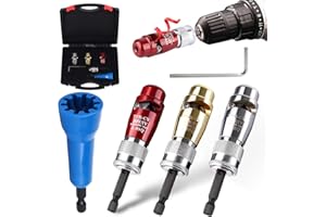 Allyplay 2024 Upgraded Wire Stripper for Drill, Wire Stripping and Twisting Tool, Electric Wire Stripper Professional Electrician Tool Set，Portable Wire Nut Twister for Power Drill
