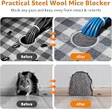 PICK FOR LIFE Steel Wool Mice Blocker 2 Pack 0000 Coarse Wire Wool Gap Filler view 4