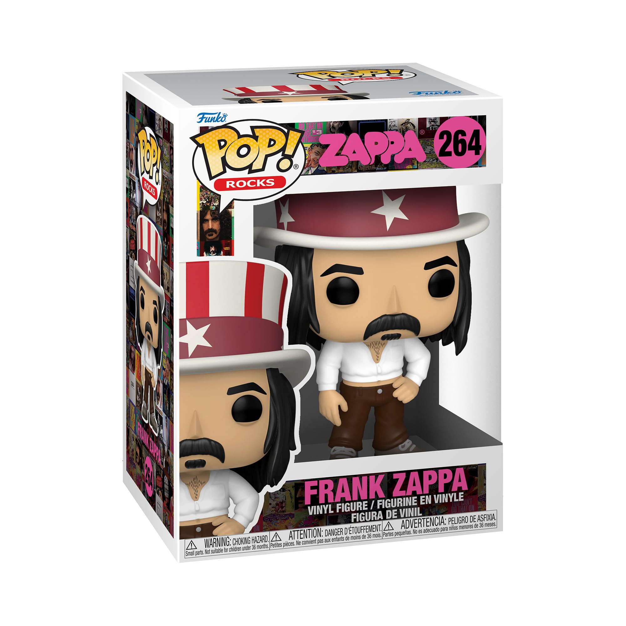 Funko POP! Rocks: Frank Zappa - Collectable Vinyl Figure - Gift Idea - Official Merchandise - Toys for Kids & Adults - Music Fans - Model Figure for Collectors and Display