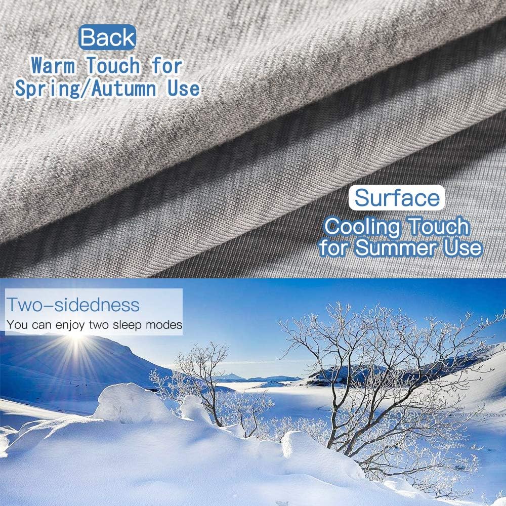 Marchpower Cooling Blanket, Arc-chill 3.0 Cooling Fiber Summer Throw Blankets - Image 3