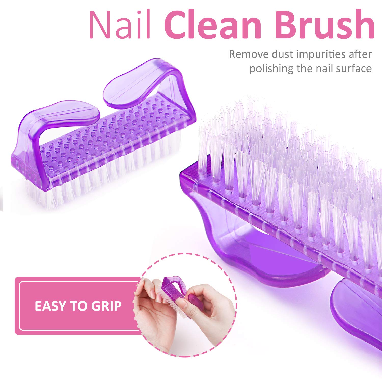 Gel Nail Polish Remover Tool - 600pcs Lint Free Nail Wipes 20pcs Nail Polish Remover Clips Cuticle Pusher Nail Brushes Nail File Nail Buffer BTArtbox Gel Polish Remover Tools Kit : Beauty