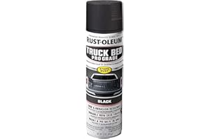 Rust-Oleum 272741 Automotive Professional Grade Truck Bed Coating Spray, 15 oz, Matte Black