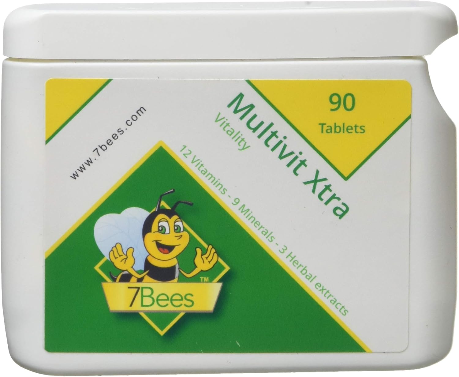 7Bees Multivit Xtra Supplement Tablets, 0.09 kg, 90-Count – BigaMart
