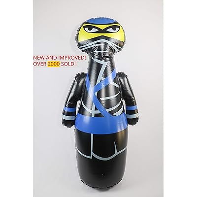 J&As Inflatable Dudes Ninja Bop Bag Kids Punching Jamaica Ubuy