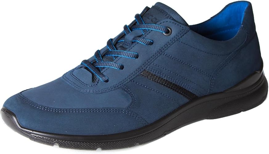 ecco blue suede shoes