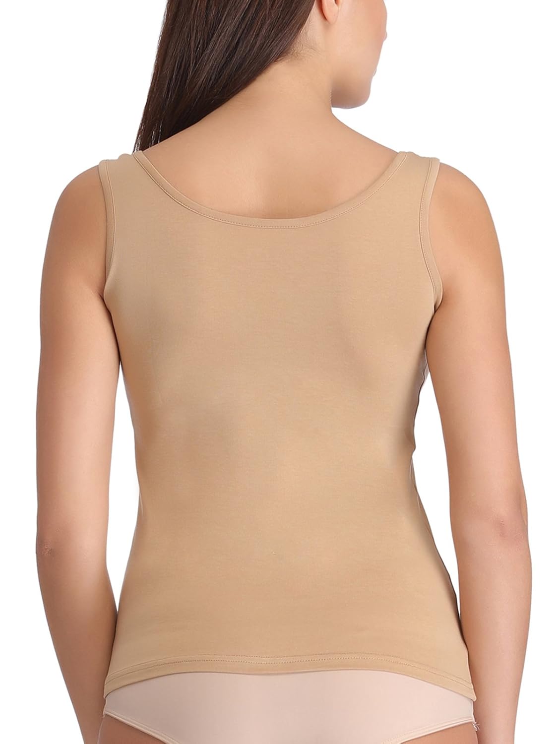 clovia women's stretchable cotton tank top