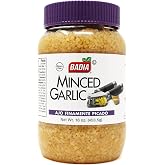 Badia Minced Garlic in Water, 16 oz - Fresh Minced Garlic, Bold Flavor for All Purpose Cooking, Gluten Free