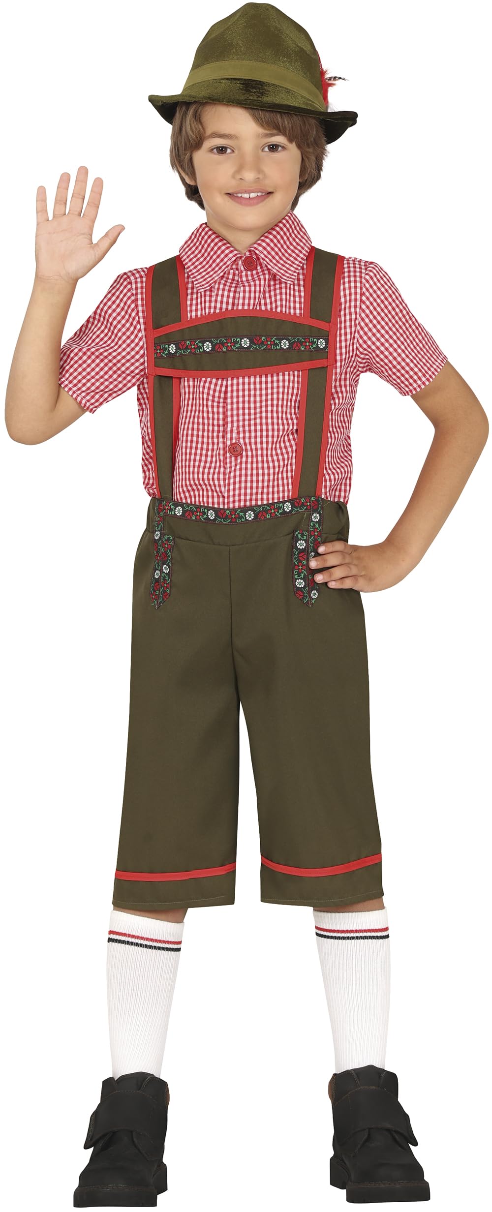 FIESTAS GUIRCA Tyrolean Axel costume for a boy