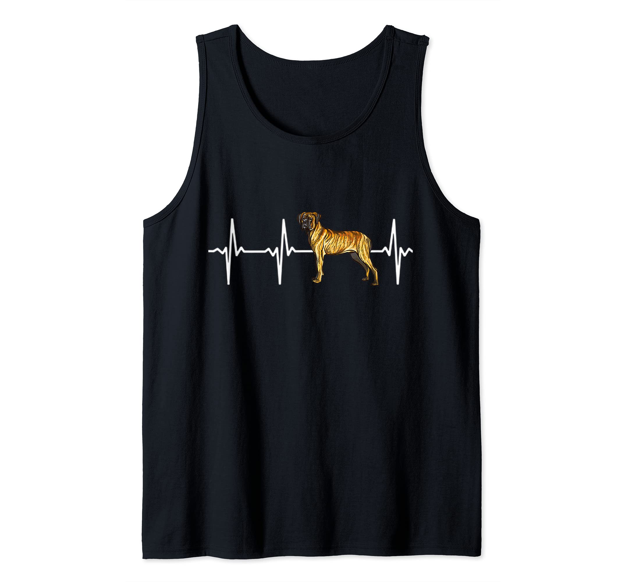 Cane Corso Heartbeat Love My Dog Tank Top