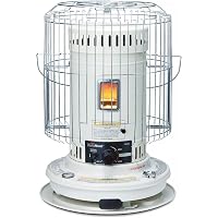 Amazon.com: Sengoku KeroHeat Efficient 23,500 BTU Portable Convection  Personal Kerosene Heater for 900 Square Feet of Indoor or Outdoor Use,  White : Home u0026 Kitchen