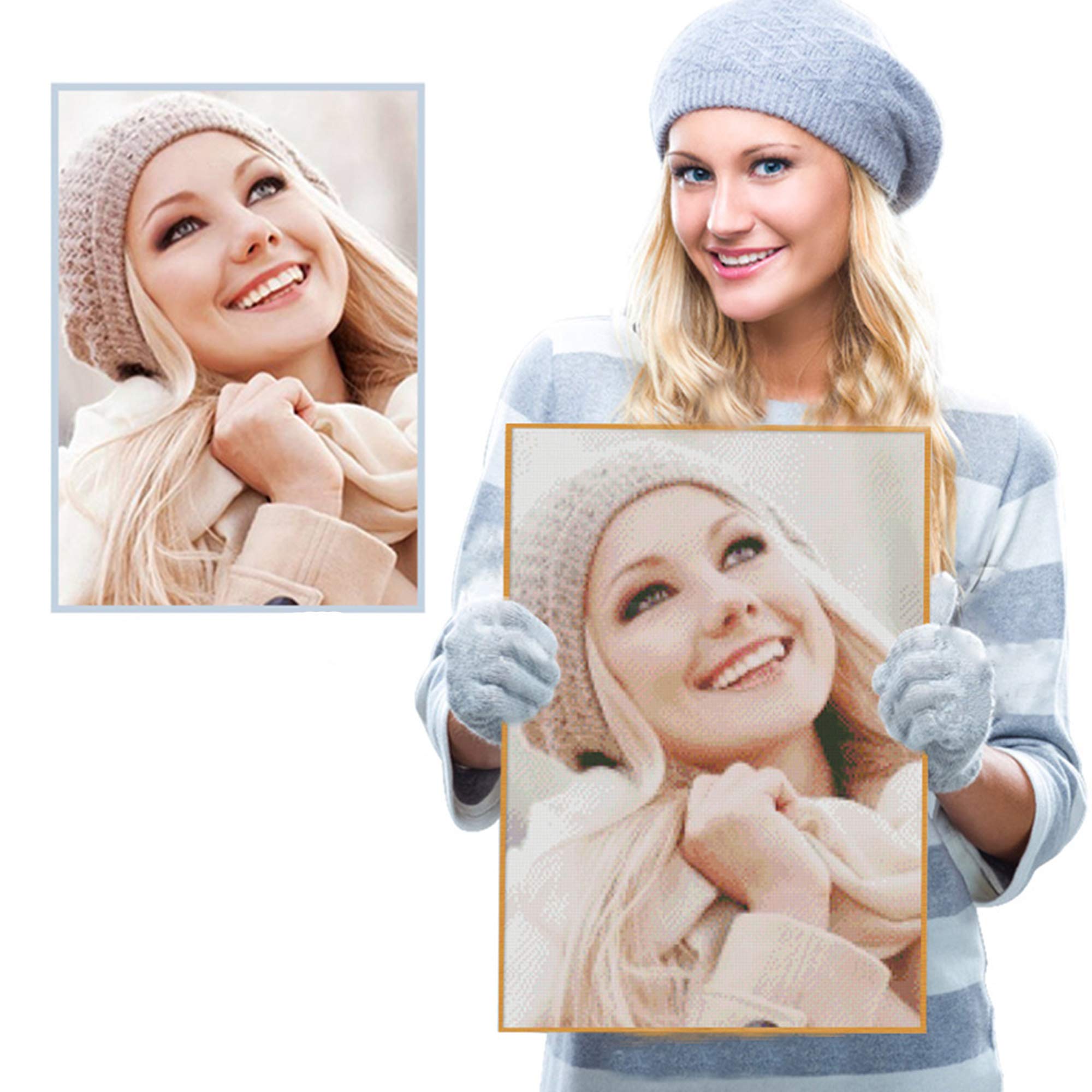 Custom Diamond Painting Full Kits 5D Diamond Art Personalised Photo