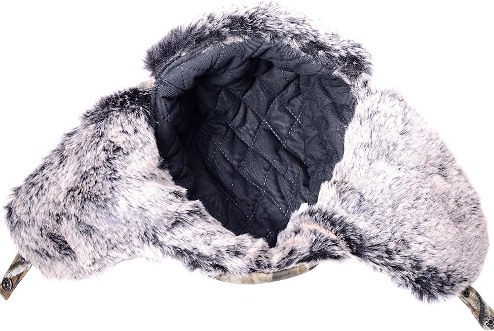 Odema Unisex Nylon Russian Style Winter Ear Flap Hat Camouflage One Size : Clothing