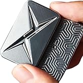 JUDIXY Lightning Infinite Fidget Slider Metal Magnetic Haptic Fidget Toys for Adults Anxiety/ADHD/Stress Relief