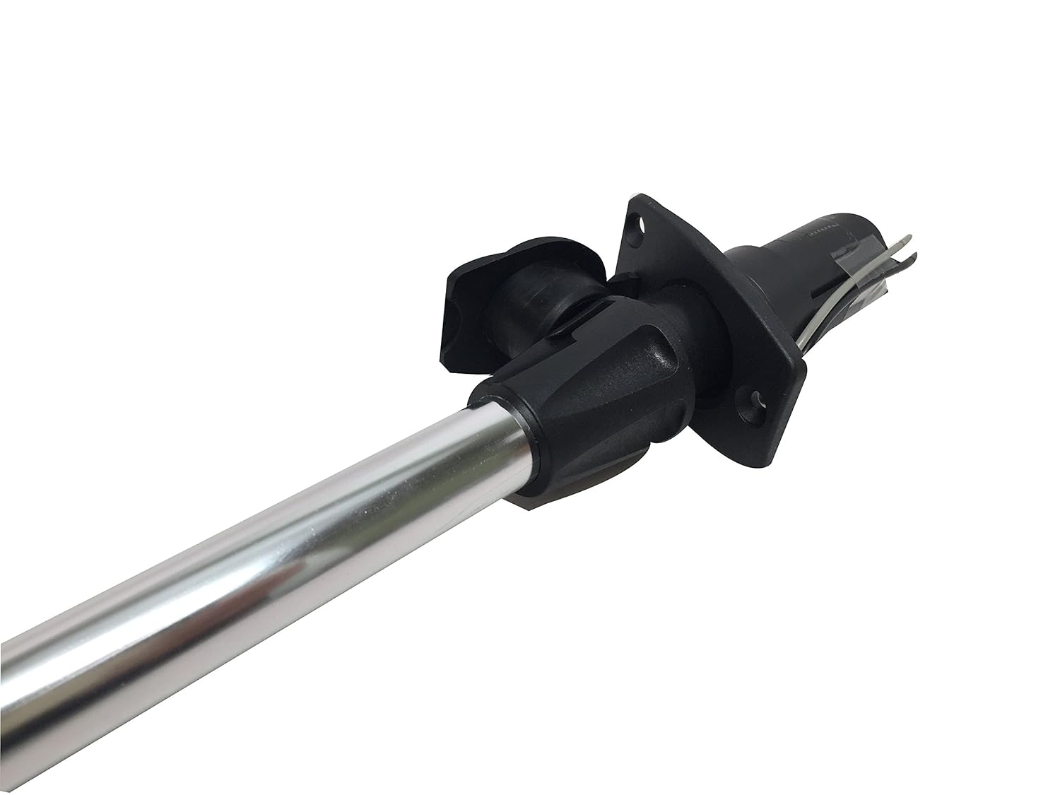 Pactrade Marine Boat Navigation All-Round Warm White Stern Light and 2-Prong Nylon Base, 24 L