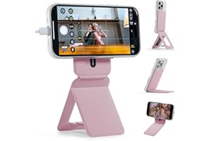 MOFT Phone Tripod Stand Magnetic Selfie Stick for iPhone, Multi-Angles iPhone Stand,Lightweight & Portable Phone Holder,Stron