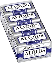 ALTOIDS Arctic Peppermint Breath Mints - Altoids Hard Candy Bulk, Sugar Free Mints 1.2 oz Tin, Pack of 8