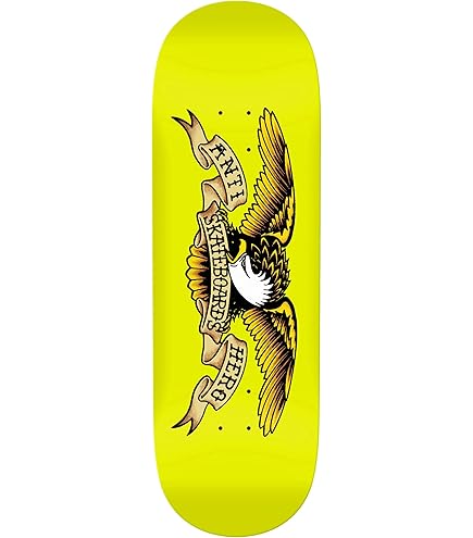 Amazon.com : Anti Hero Skateboard Deck Classic Eagle Orange