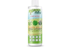 Green Valley Cleanser – Natural Herbal Colon Cleanse Detox Supplement | Supports Digestion, Bloating Relief & Regularity | 8 oz Liquid