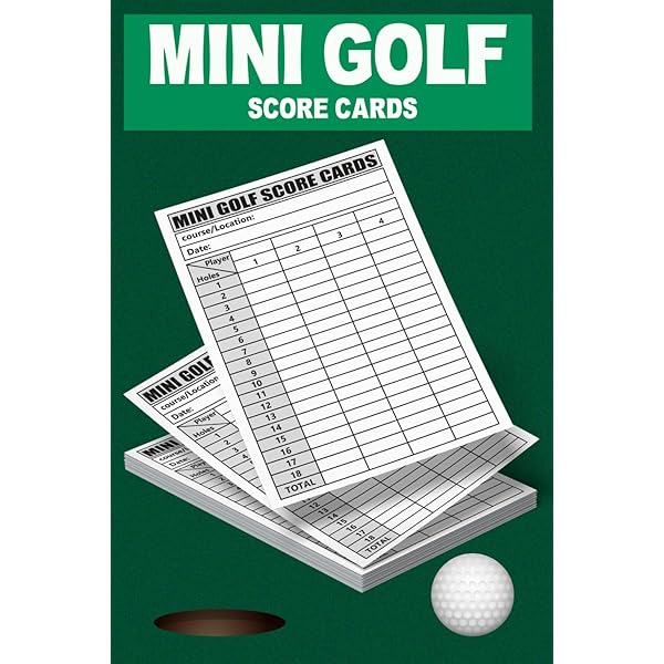 Mini Golf Scoring System