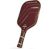 TENVINA Pickleball Paddles, Thermoformed 4 Layers Carbon Fiber Pickleball Paddle, Pickle Ball Paddle USAPA Approved with Dominant Power and Larger Sweet Spot
