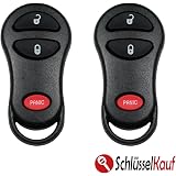 2x Auto Fernbedienung Leergehäuse Chrysler 300C Voyager PT CRUISER Town